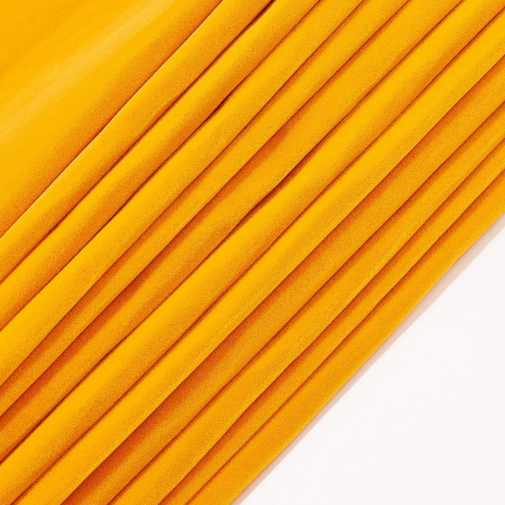 Jewelry Flocking Cloth Self-adhesive Fabric Orange 40x28.9~29cm 12sheets/set