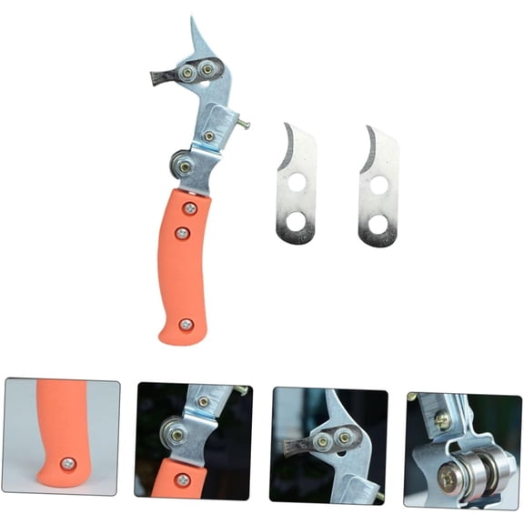 1set Adjustable Ring Bark Cutter for Fruit Trees Lightweight Tree Stripping Tool Double Pulley Design for Pruning Stems Flowers and Bonsai