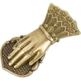 thumbnail image 1 of 1set Alloy Hand Shaped Bookmark Clip with Velvet Pouches Antique Bronze 102x50x31.5mm Hole: 4.5mm, 1 of 7