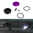 thumbnail image 1 of 1set Aluminum Car Rear Wiper Delete Kit Block Off Plug Cap O-ring Seals For Honda For CR-V For Civic Automobile Crankcase Purple, 1 of 2