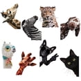 thumbnail image 1 of 1set Animal Window Clings Animal Wall Decor Sticker Inspirational Quotes Wall Decals Peel and Stick, 1 of 6