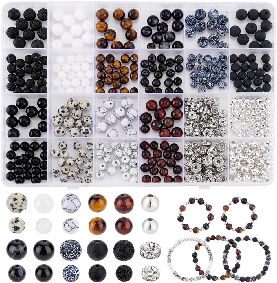 1set Bead Kits including Beads and Brass Beads