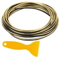 thumbnail image 1 of 1set Car Interior Moulding Trim 16.4ft Automobile Filler Trim Strip Universal Decorations with Scraper Tool Fit for Most Car golden, 1 of 7