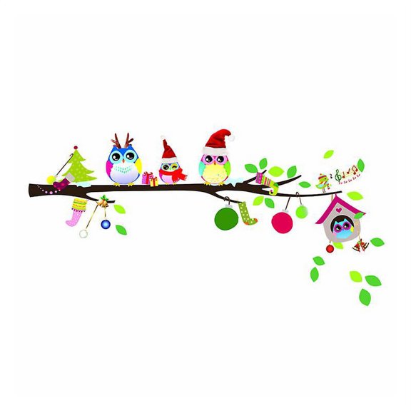 1set Christmas Wall Sticker