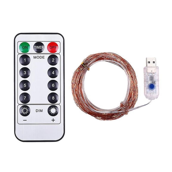 1set Copper Wire String Light