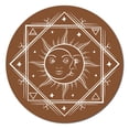 thumbnail image 1 of 1set Creative Natural Wooden Wall Hanging Decoration Wall Art Ornament with Hook Hanger Sun Pattern 300x6mm, 1 of 7