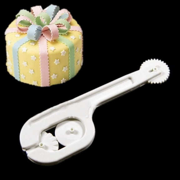 1set Fondant Cake Sugar Craft Paste Embosser Wheel Stitching Cutter Tools DIY