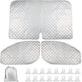 thumbnail image 1 of 1set-For Ford Transit Custom MK8 2012-2022 Internal Thermal Blinds Window Cover Blind Kit, 1 of 1