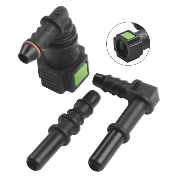 1set Fuel Line Hose Quick Release-Connector Elbow 7.89mm ID6 Car Fuel-Line Hoses Pipe Couple Quick-Release Connector