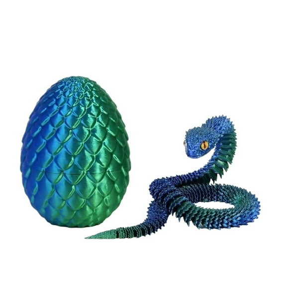 1set Green Size: 60cm+ Snake Egg; Size: 30cm+ Snake Egg; 3D Printed ...