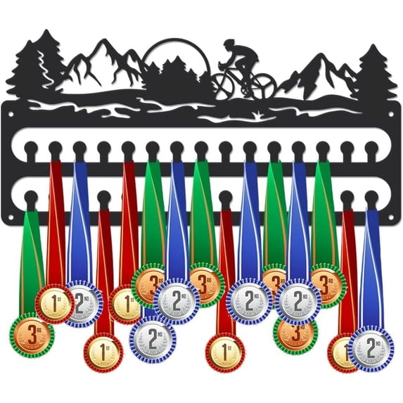 1set Iron Medal Holder Medals Display Hanger Rack Medal Holder Frame ...