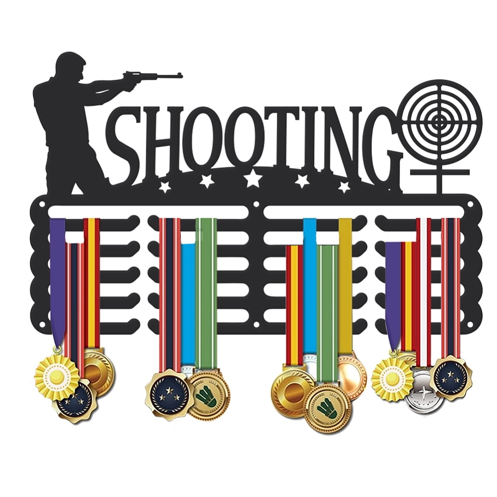 1set Iron Medal Holder Medals Display Hanger Rack Medal Holder Frame ...