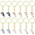 thumbnail image 1 of 1set Keychains Enamel Key Chain Colorful, 1 of 9