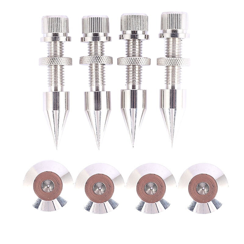 PrecisionGeek M8 Alluminio Anodizzato Nero Spike/Cono Absorber