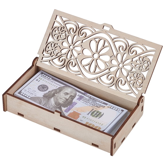 1set MDF Yarn Storage Boxes Kit Rectangle Moccasin 18.1x9.5x3.7cm