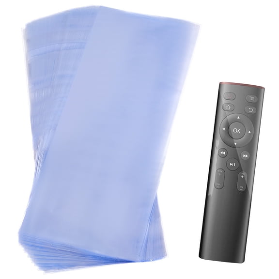 1set PVC Heat Shrink Wrap Bags Rectangle 20x8.2x0.01cm 100pcs/set