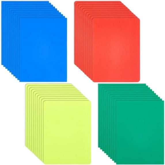 1set PVC Referee Penalty Cards Referee Card Sets Soccer Referee for Sports Competition Game Football Penalty Card Mixed Color