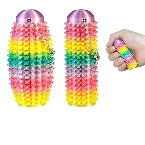 1set Pain Stim Fidget Set,Little Ouchies Style 3D Printed Sensory Stress For Adults And Teens,Keychain Design,Helps With Anxiety, ADHD,Autism, Gift For Men