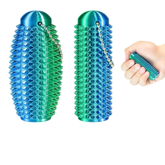 1set Pain Stim Fidget Set,Little Ouchies Style 3D Printed Sensory Stress For Adults And Teens,Keychain Design,Helps With Anxiety, ADHD,Autism, Gift For Men