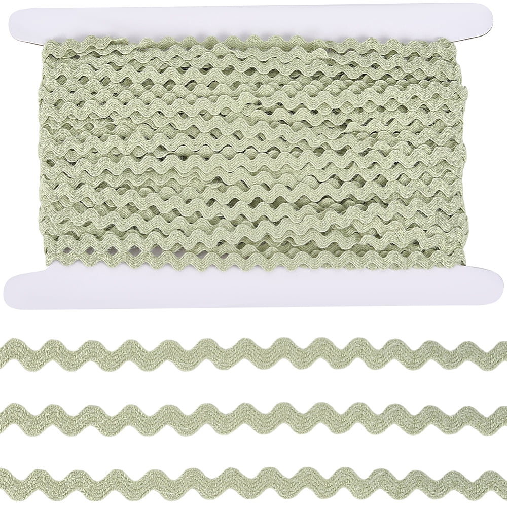 1set Polyester Ribbon with Cardboard Display Card Dark Sea Green 1/4 ...
