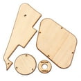 thumbnail image 1 of 1set Replacement with Pickups Plate Round Back Plate Switch Disk for LP, 1 of 7