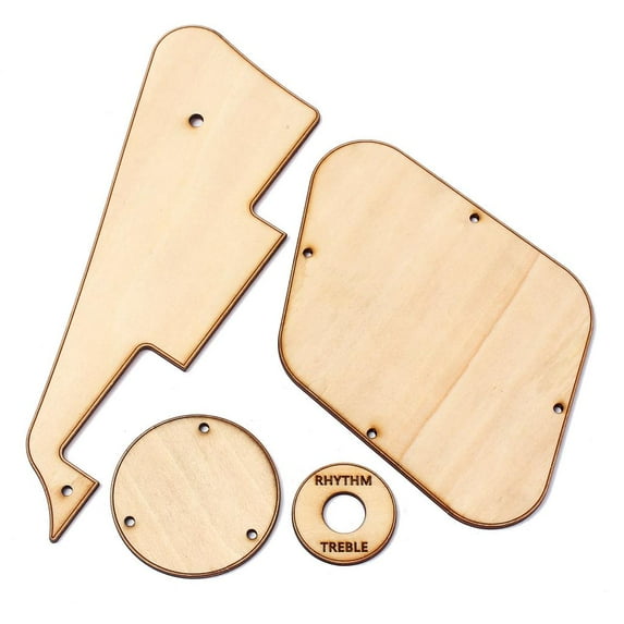 1set Replacement with Pickups Plate Round Back Plate Switch Disk for LP