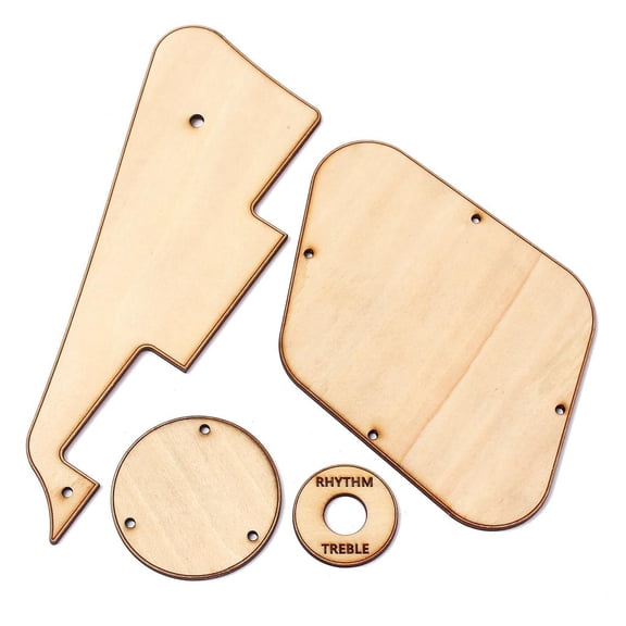 1set Replacement with Pickups Plate Round Back Plate Switch Disk for LP