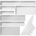 thumbnail image 1 of 1set Ruler Stainless Steel Mesh 216 400 520 599 699 800 1020 Blank Grid 5D Diamond Art, 1 of 7