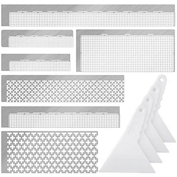 1set Ruler Stainless Steel Mesh 216 400 520 599 699 800 1020 Blank Grid 5D Diamond Art