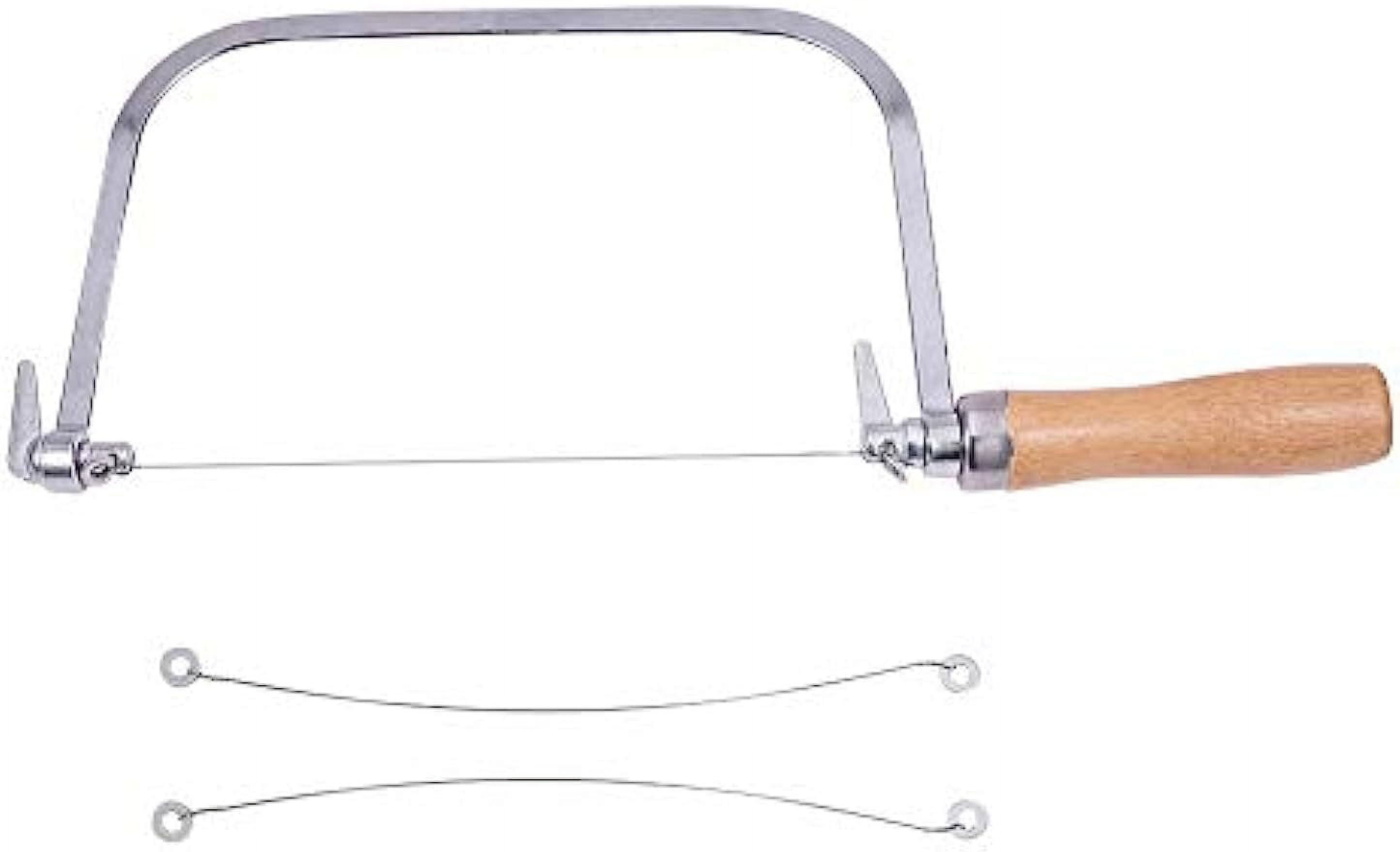 1set Soap Cutter String Cutter Saw Cutting Knife with Wooden Handle