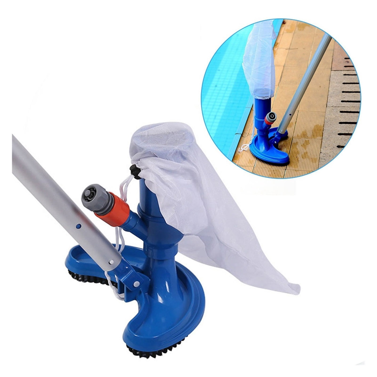 1set Swimming Pool Vacuum Cleaner Cleaning Robot Clean Electrical Spa Tub Tool Kit Pool Suction Machine Portable Pool Cleaning ,Great Suction Power