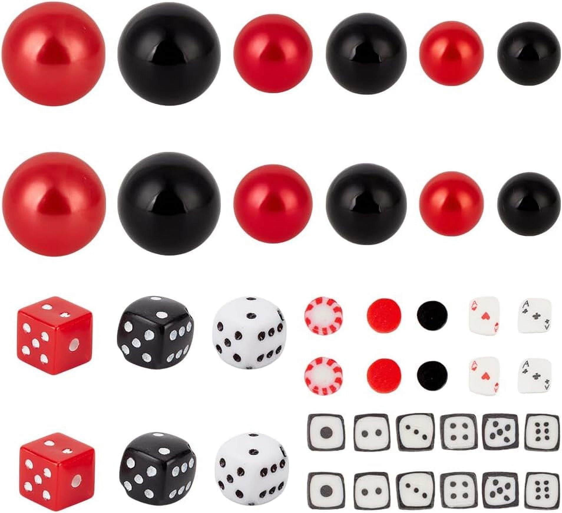1set Vase Fillers Including Acrylic & Plastic Imitation Pearl Beads & Polymer Clay Cabochons Mixed color 4.5~20x3.5~20x0.5~20mm Hole: 1~1.5mm