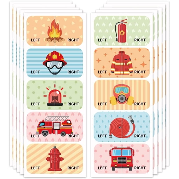 1set Waterproof Paper Sticker Rectangle Mixed Shapes 240x90mm for Colorful