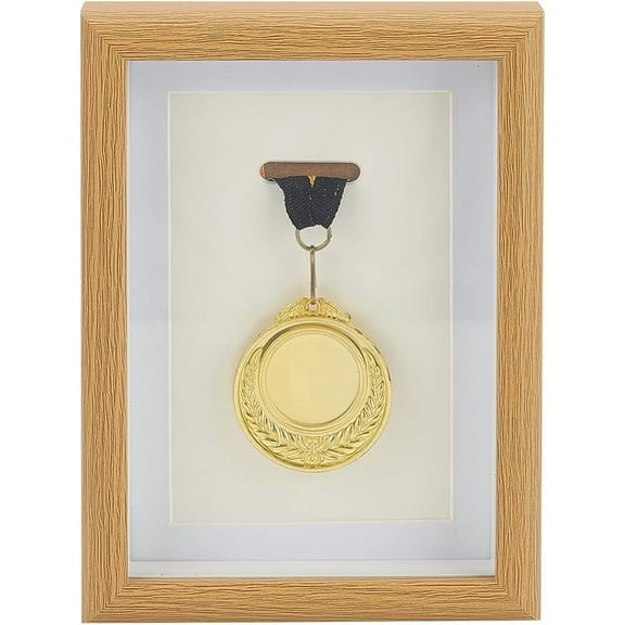 1set Wood Vertical Photo Frames with Glass Folding Tabletop Display Photo Frame Rectangle BurlyWood 200x150x29.5mm