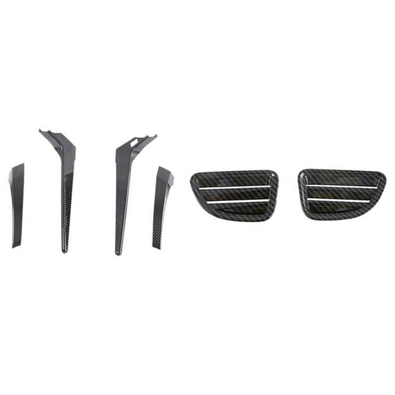 1set for Sport 2020 Left Hand Drive Gear Knob Frame & 2x Front Outlet Cover Trim
