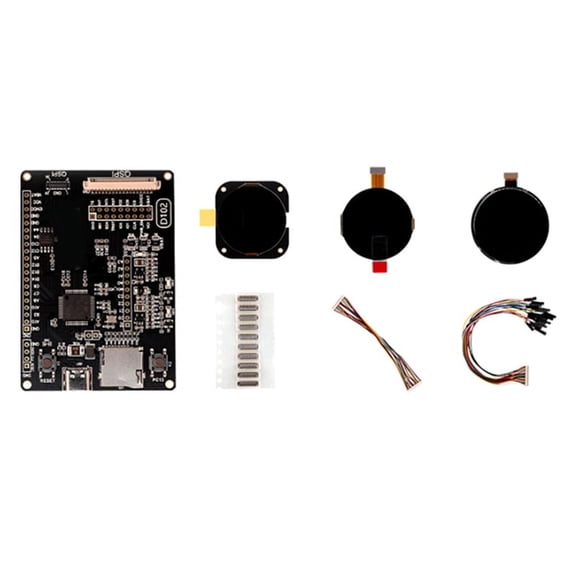 1set of LCD Module AMOLED Screen DK0143S01 1.43 Inch 466x466 SPI QSPI STM32 ESP32 Code LVGL Circuit Schematic