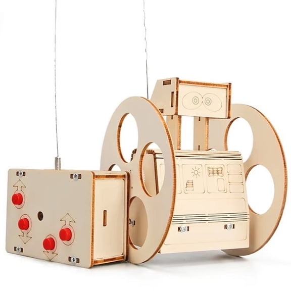 1set x Change Direction Balance Robot-Wood Color