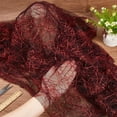 thumbnail image 1 of 1sheet 70x62 Inch Lace Fabric Black Red Sewing Fabric Dress Fabric Web Embroidered Lace Floral Lace Fabric for Tablecloth Wedding Headwear Party Overlay Curtains Home Halloween Decor, 1 of 4