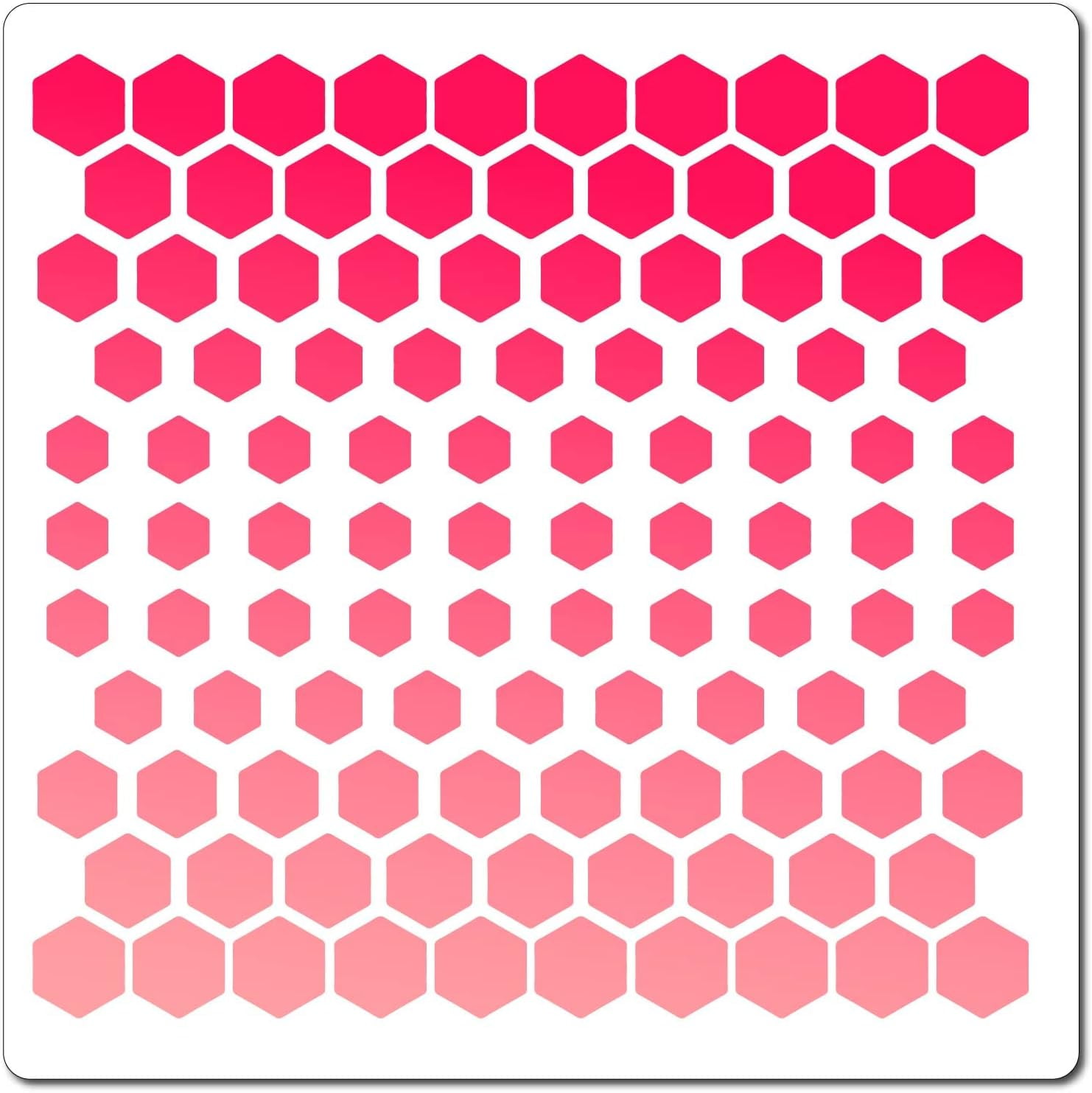 Optical Illusion Hexagon Honeycomb Gray White Black Hole Vortex Poster for Sale by hyproinc