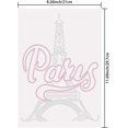 thumbnail image 1 of 1sheet Iron on Rhinestones Transfer Paris Towel Bling Decals T-Shirt Heat Transfer Hot Fix Stickers Decor Clothing Repair Decoration for T-Shirt Jacket Bags Art Transfers, 1 of 6