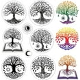 thumbnail image 1 of 1sheet Tree of Life Clear Stamps for Card Making Decoration Scrapbooking Moon Silicone Rubber Stamp, 1 of 9
