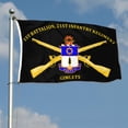thumbnail image 1 of 1st Battalion, 21st Infantry Regiment Gimlets 25th Infantry Division US Army Flag 3x5Feet Outdoor Indoor Decoration Flag with Brass Grommets, 1 of 5