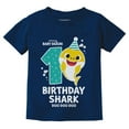 thumbnail image 1 of 1st Birthday Baby Shark Shirt One Year Old Birthday Boy Girl Shirt Navy 18M, 1 of 6