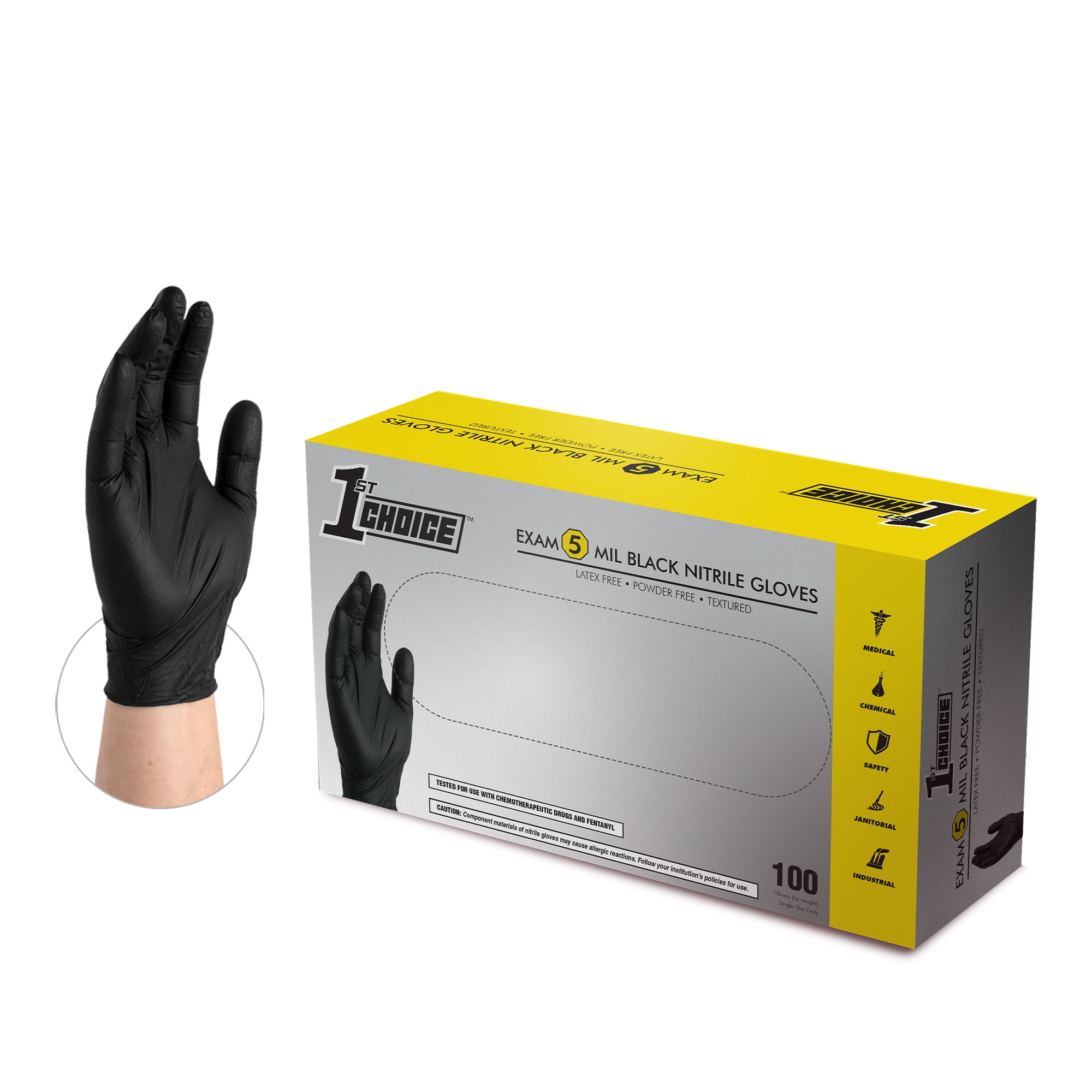 1st-Choice-5mil-Black-Nitrile-