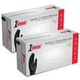 thumbnail image 1 of 1st Choice Black Disposable Nitrile Gloves, Size Medium, 200 Count, 6 mil, 1 of 7