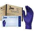 thumbnail image 1 of 1st Choice Indigo Nitrile Exam Gloves, Size Medium, 1000 Count, Light-Duty, 1 of 7
