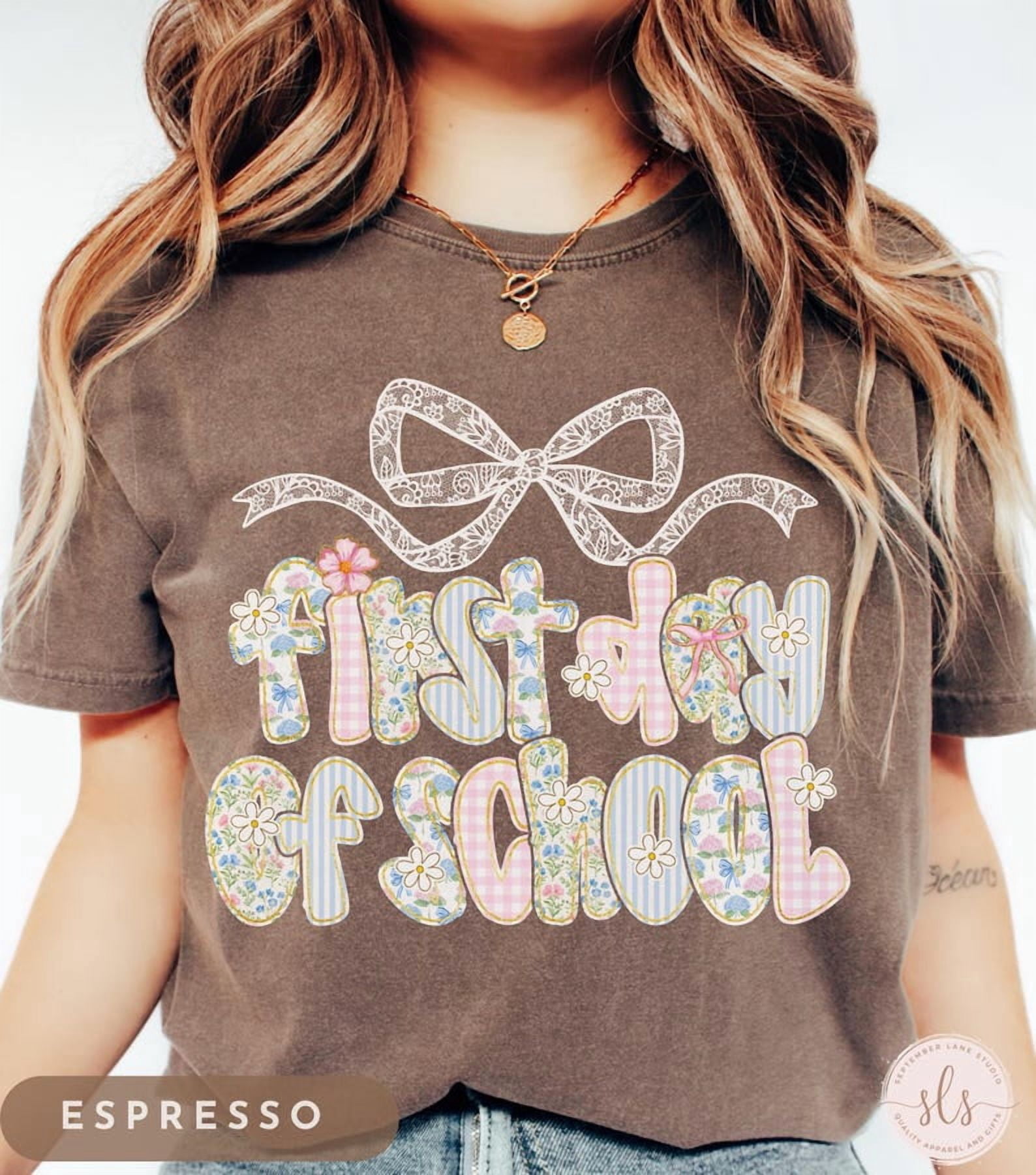 1st Day of School T Shirt, Back To School Teacher Shirts, First Day of