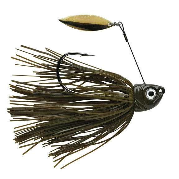 1st Gen Fishing SWIM34-07 Flashx Swim Jig, 3/4oz, Green Pumpkin