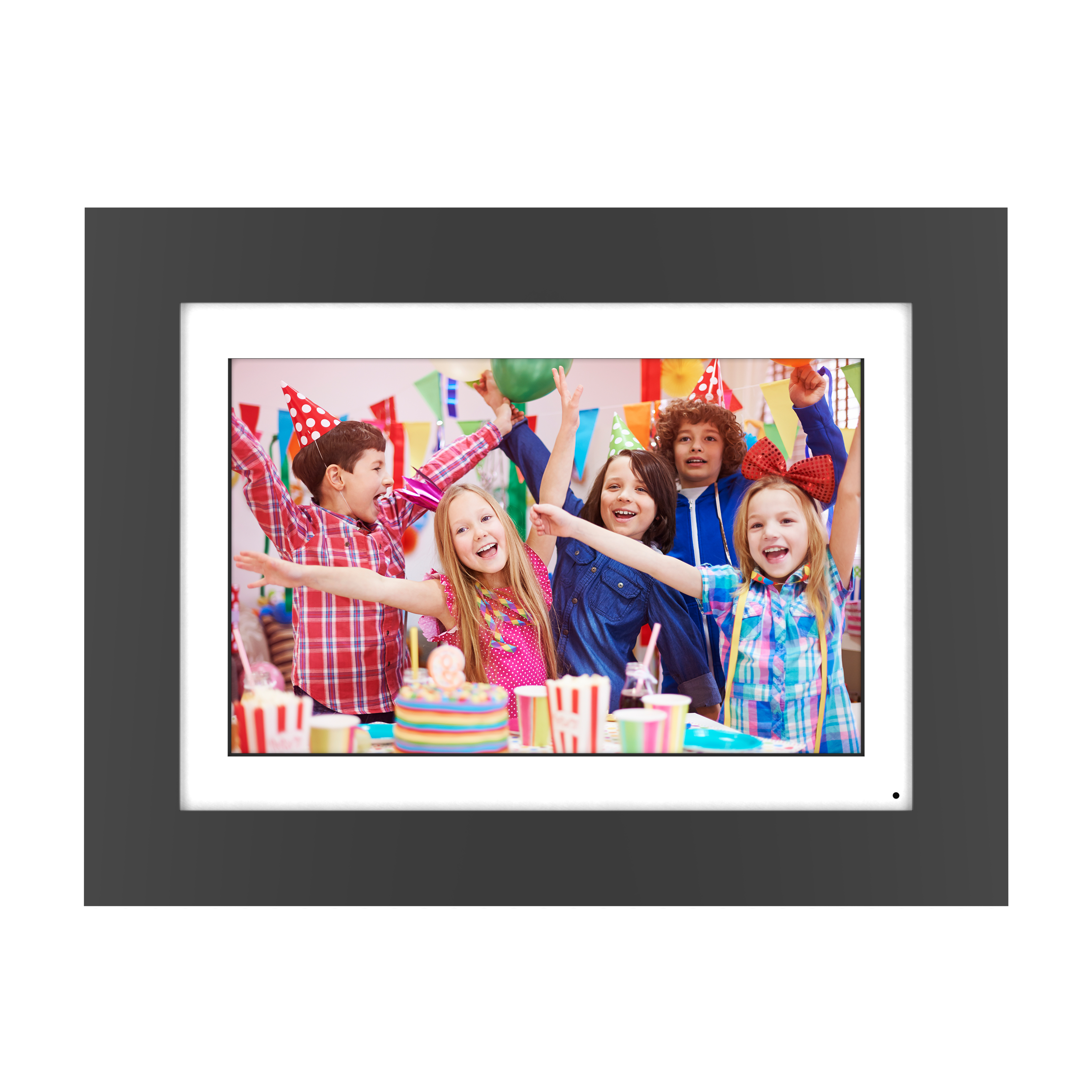 1st Gen. Simplysmart Home Friends And Family 10.1” Wi-Fi Smart Digital Picture Frame, Send Pictures From Phone To Frame, Hd 1080P Touchscreen, 8Gb Internal Memory - image 1 of 5