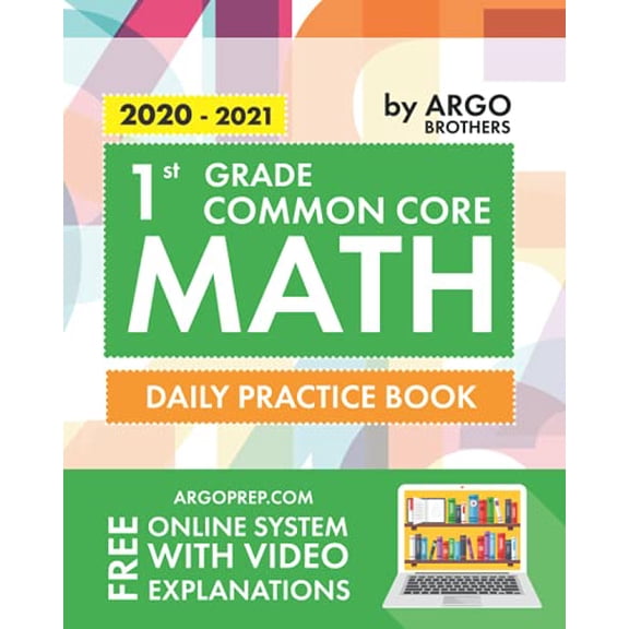 Pre-Owned 1st Grade Common Core Math: Daily Practice Workbook by Argo Brothers (Paperback), English